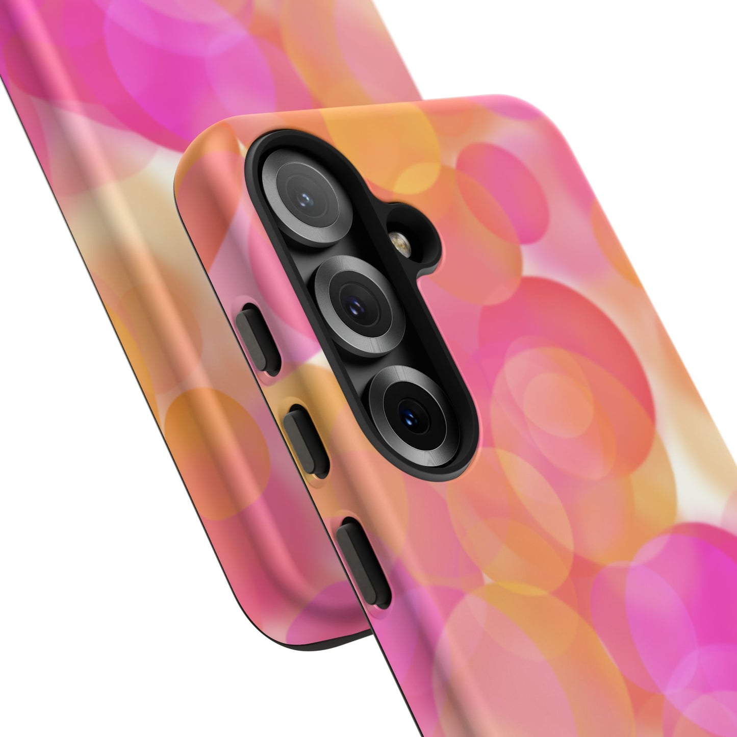 Pink Bubbles Phone Case - Tough Cases, Decorative Cell Phone Cover
