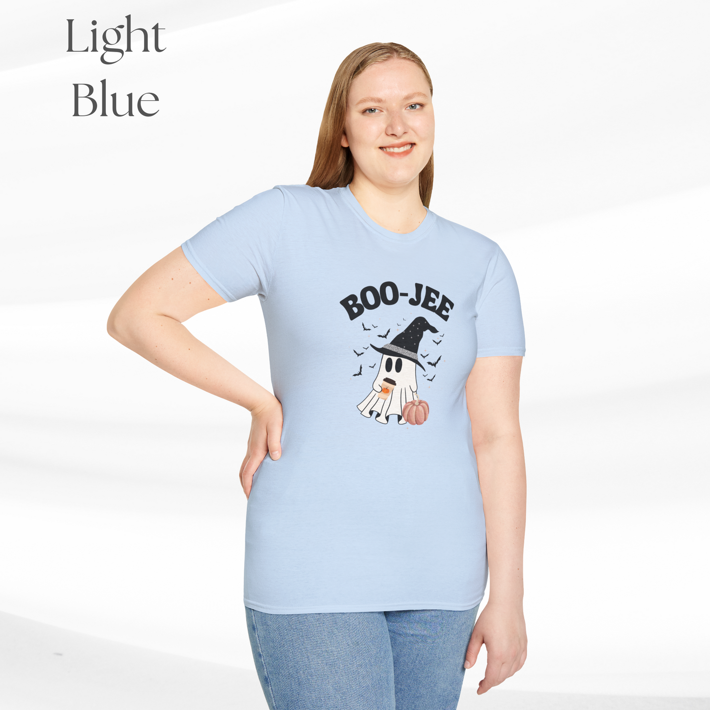Cute Halloween Ghost Soft style T-Shirt