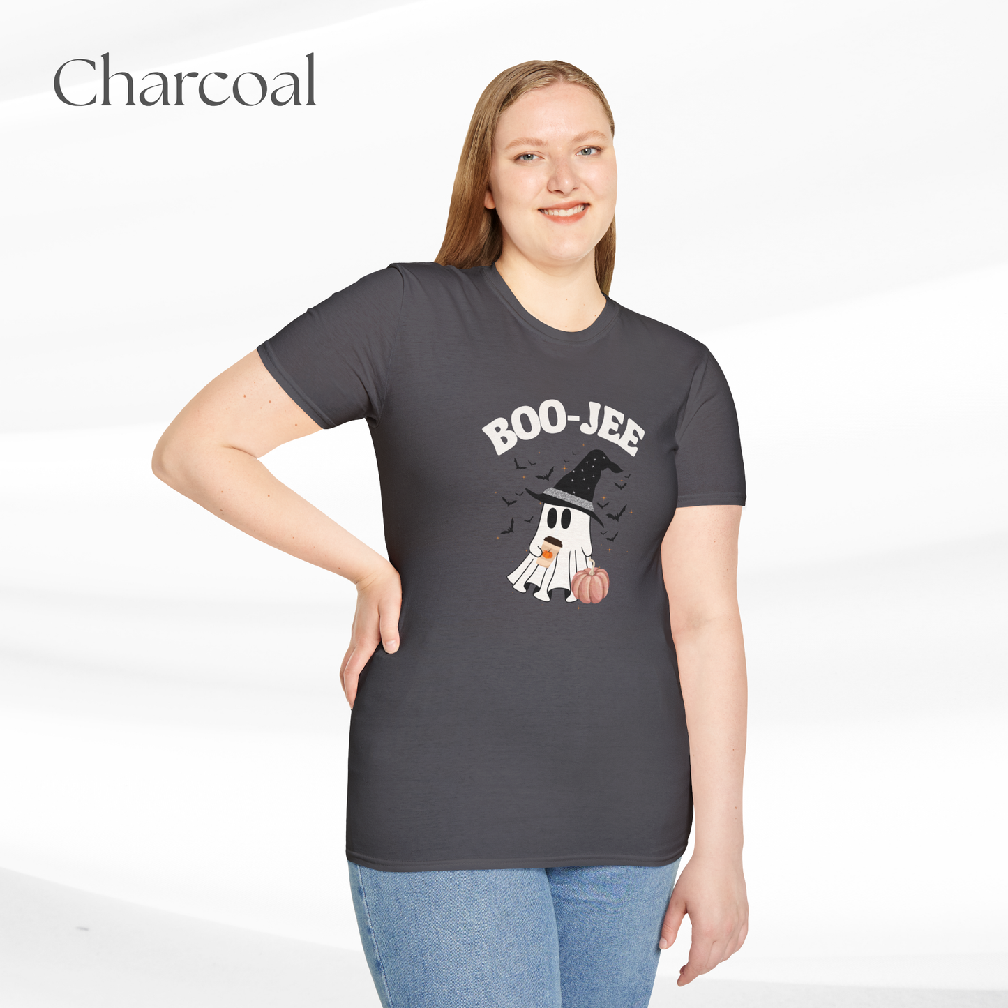 Cute Halloween Ghost Soft style T-Shirt