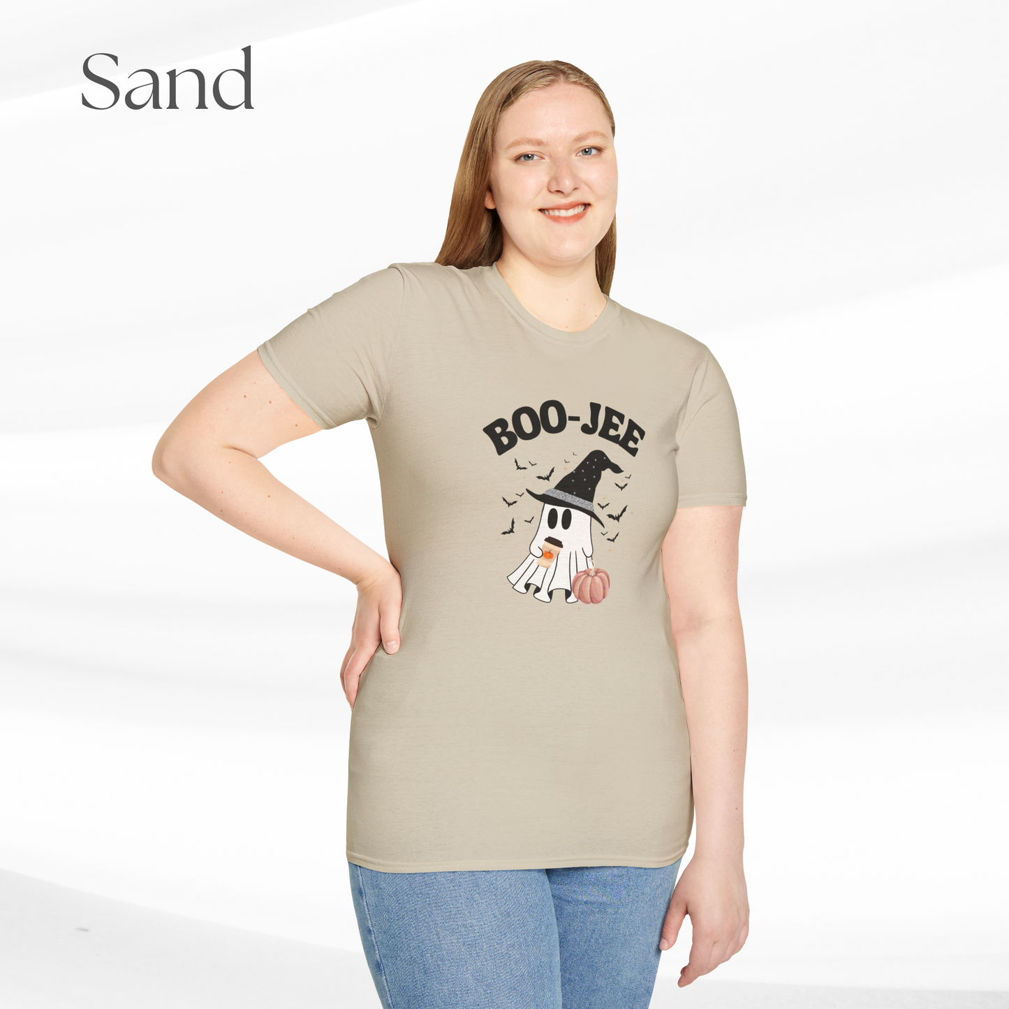 Cute Halloween Ghost Soft style T-Shirt