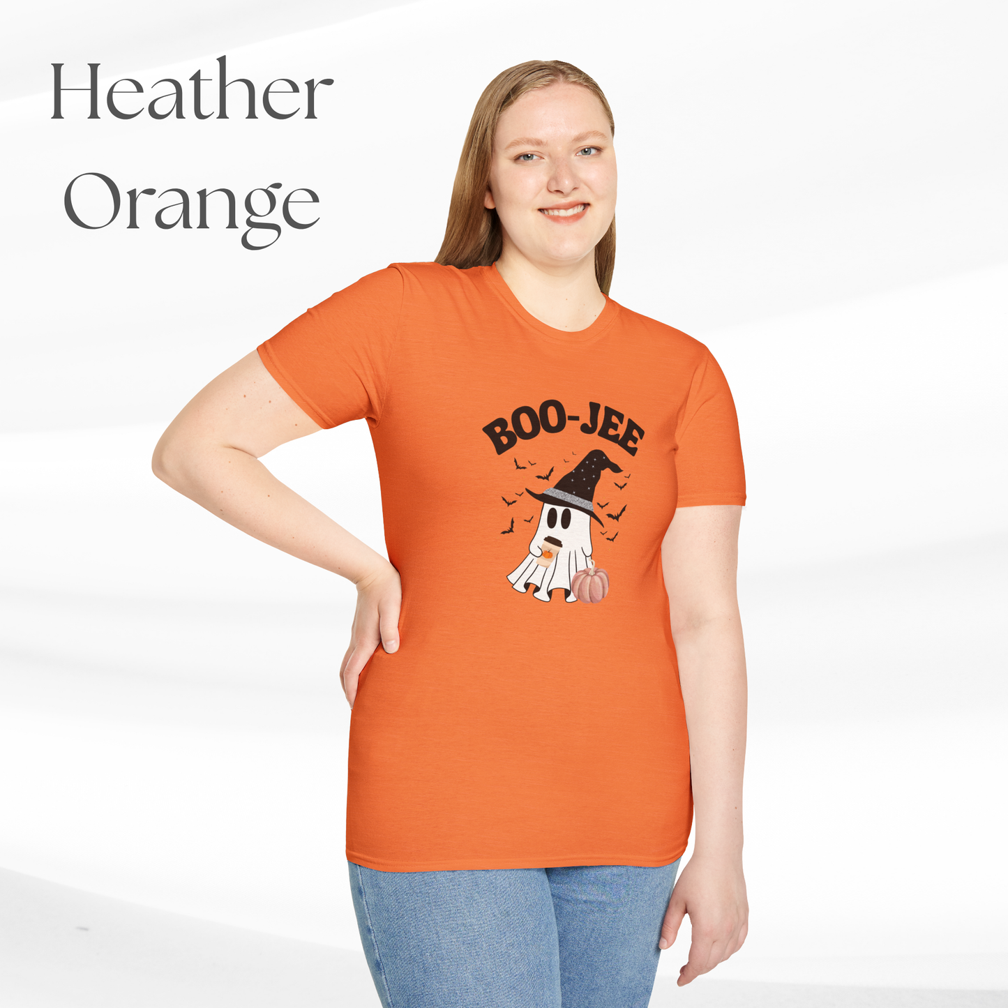 Cute Halloween Ghost Soft style T-Shirt