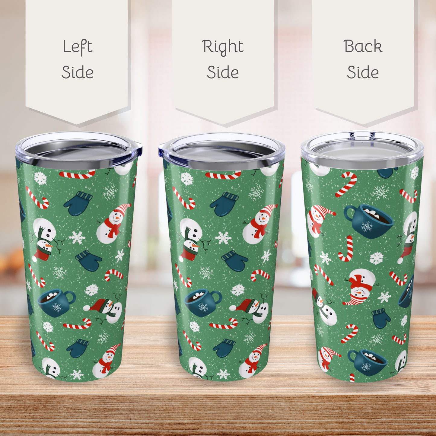Christmas Snow Days Tumbler 20oz