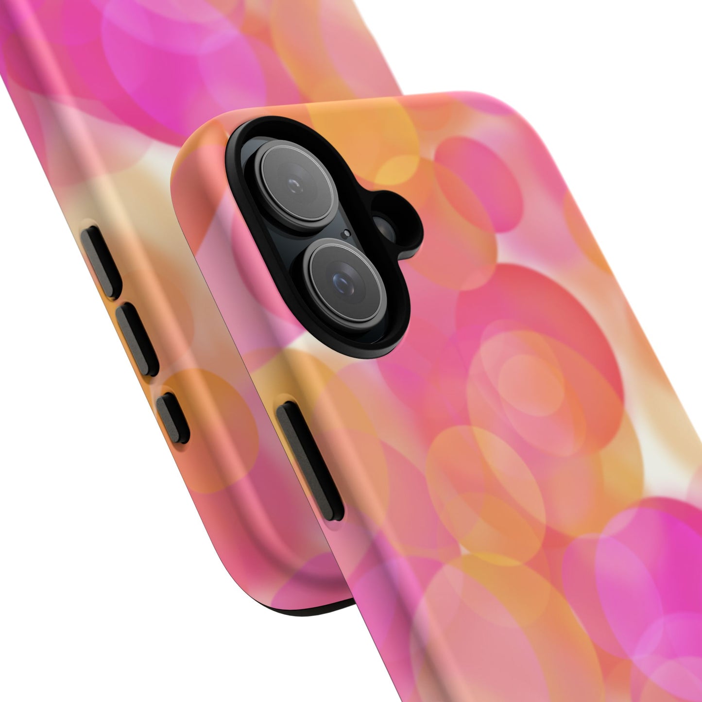 Pink Bubbles Phone Case - Tough Cases, Decorative Cell Phone Cover
