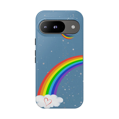 Rainbow Night Phone Case - Tough Cases, Decorative Cell Phone Cover