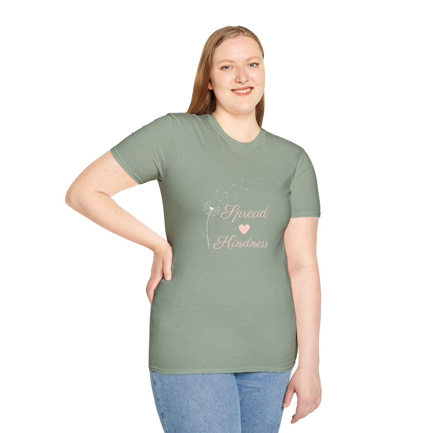 Spread Kindness Unisex Softstyle T-Shirt - Inspirational Gift for Any Occasion