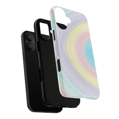 Pastel Rainbow Phone Case - Tough Cases, Decorative Cell Phone Cover