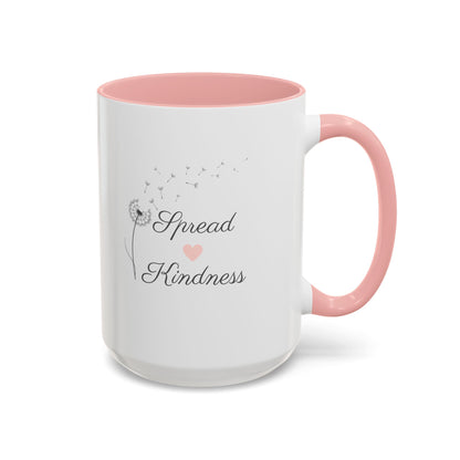 Inspirational Accent Coffee Mug - Spread Kindness