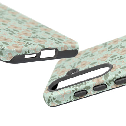 Petal Garden Floral Phone Case - Tough Cases, Decorative Cell Phone Cover