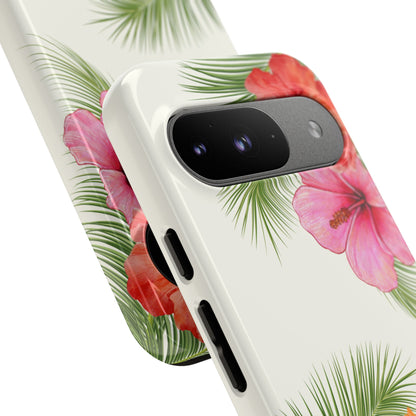 Tropical Flowers Phone Case - Tough Cases, Decorative Cell Phone Cover