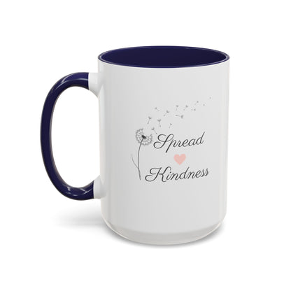 Inspirational Accent Coffee Mug - Spread Kindness