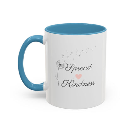 Inspirational Accent Coffee Mug - Spread Kindness