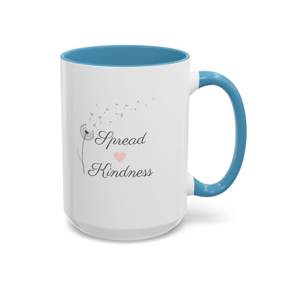 Inspirational Accent Coffee Mug - Spread Kindness