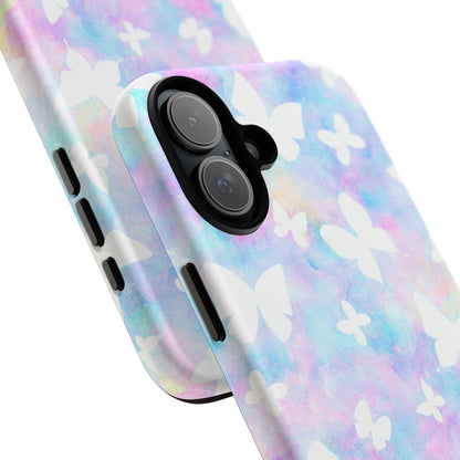 Pastel Butterflies Phone Case - Tough Cases, Decorative Cell Phone Cover