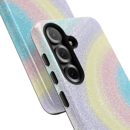 Pastel Rainbow Phone Case - Tough Cases, Decorative Cell Phone Cover