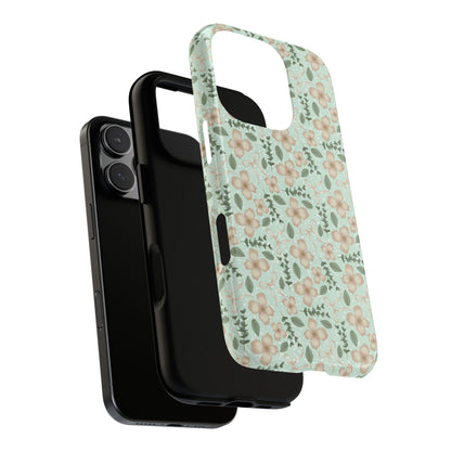 Petal Garden Floral Phone Case - Tough Cases, Decorative Cell Phone Cover