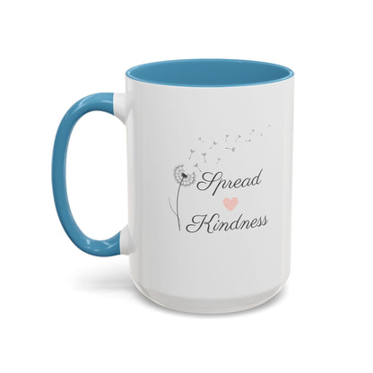 Inspirational Accent Coffee Mug - Spread Kindness
