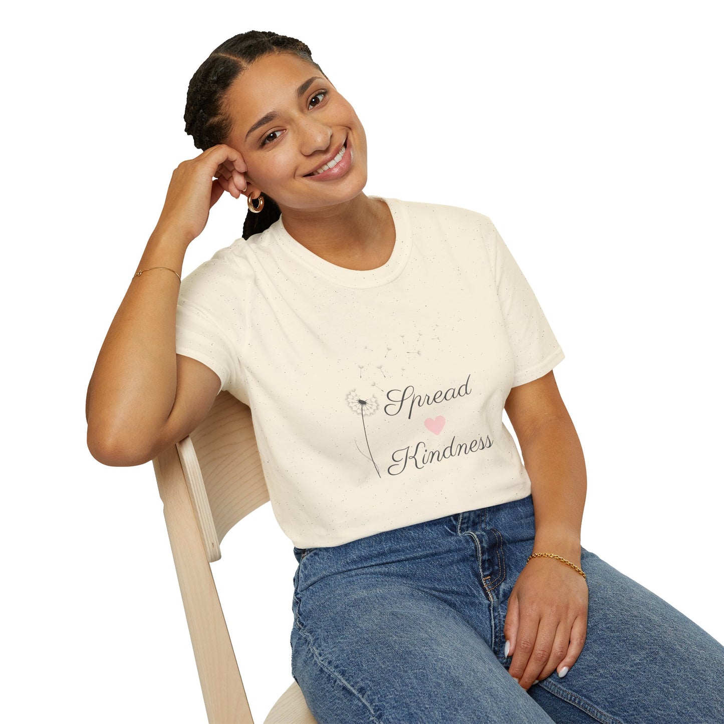 Spread Kindness Unisex Softstyle T-Shirt - Inspirational Gift for Any Occasion