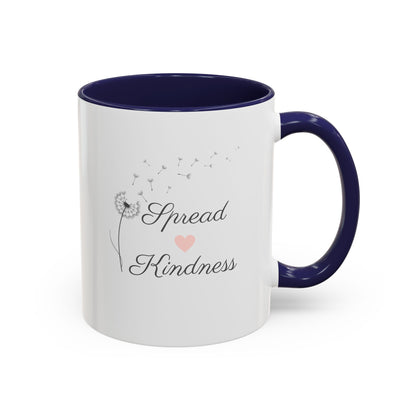 Inspirational Accent Coffee Mug - Spread Kindness
