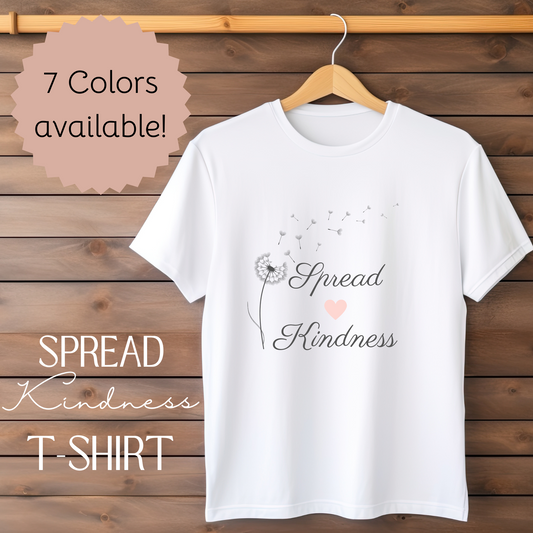 Spread Kindness Unisex Softstyle T-Shirt - Inspirational Gift for Any Occasion