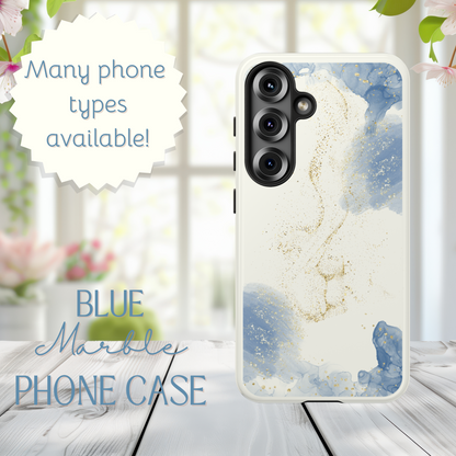 Blue Marble Phone Case |Tough Cases, Decorative Cell Phone Cover