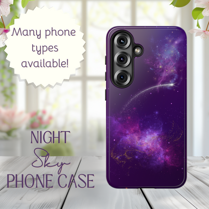 Night Sky Phone Case - Tough Cases, Decorative Cell Phone Cover
