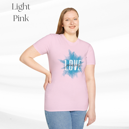 Unisex Softstyle T-Shirt - "Love yourself" Casual Statement Tee