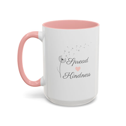 Inspirational Accent Coffee Mug - Spread Kindness