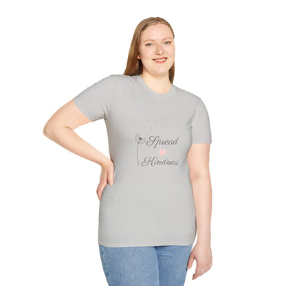 Spread Kindness Unisex Softstyle T-Shirt - Inspirational Gift for Any Occasion