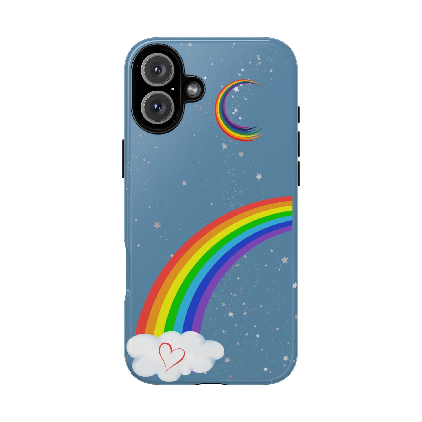 Rainbow Night Phone Case - Tough Cases, Decorative Cell Phone Cover