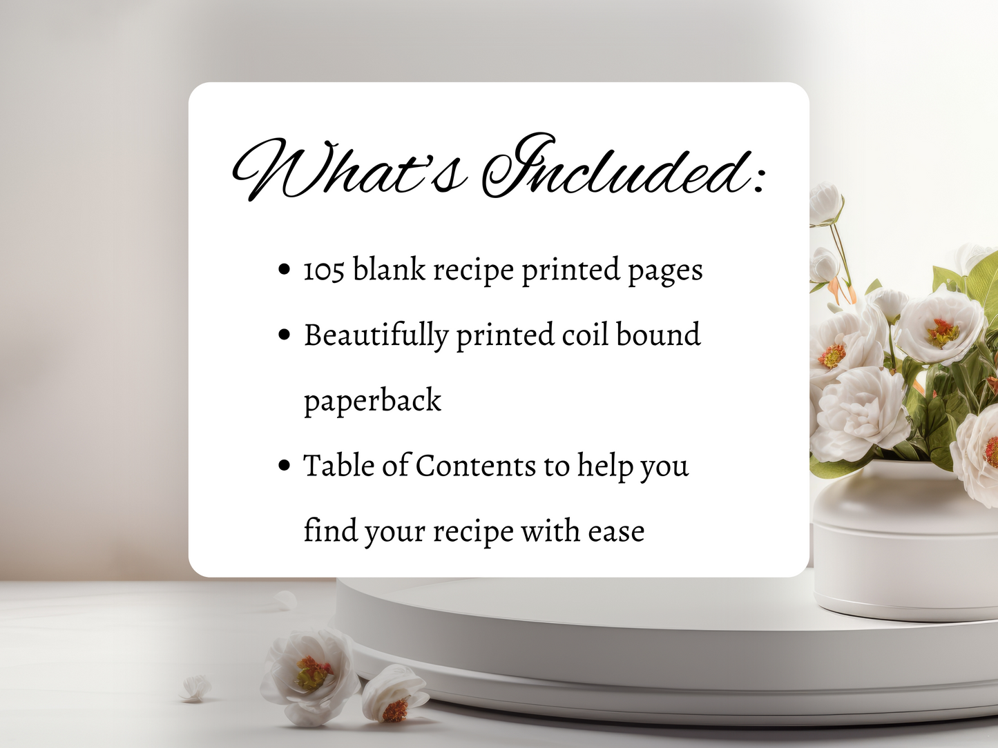 Nourish & Gather: A Cozy Blank Recipe Book in Dragonfly theme - A5 Printed Coil Bound