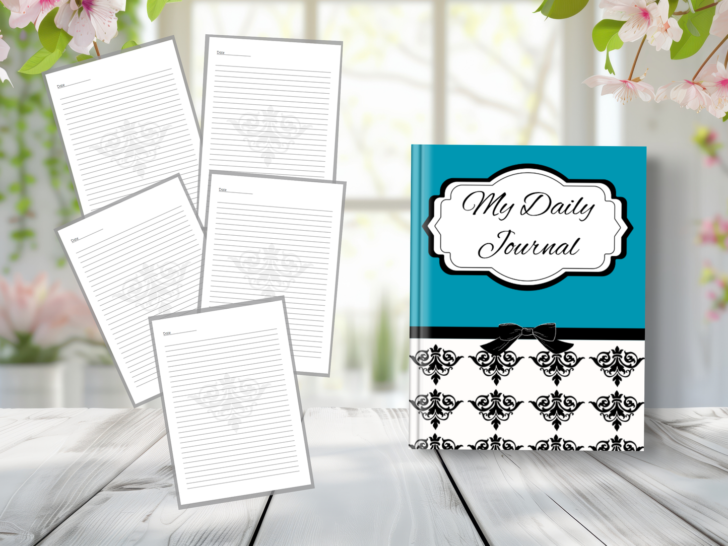 Daily Journal | Self-Reflection & Mindfulness | Digital Download | 6 Color Varieties