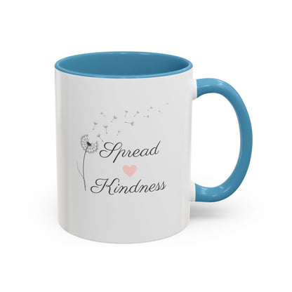 Inspirational Accent Coffee Mug - Spread Kindness