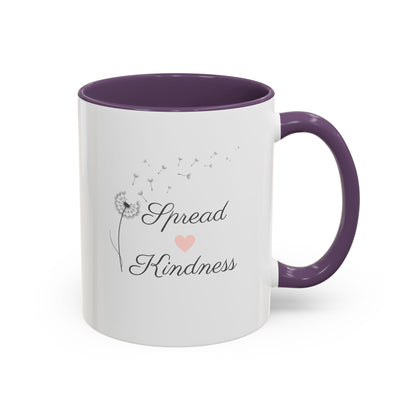 Inspirational Accent Coffee Mug - Spread Kindness