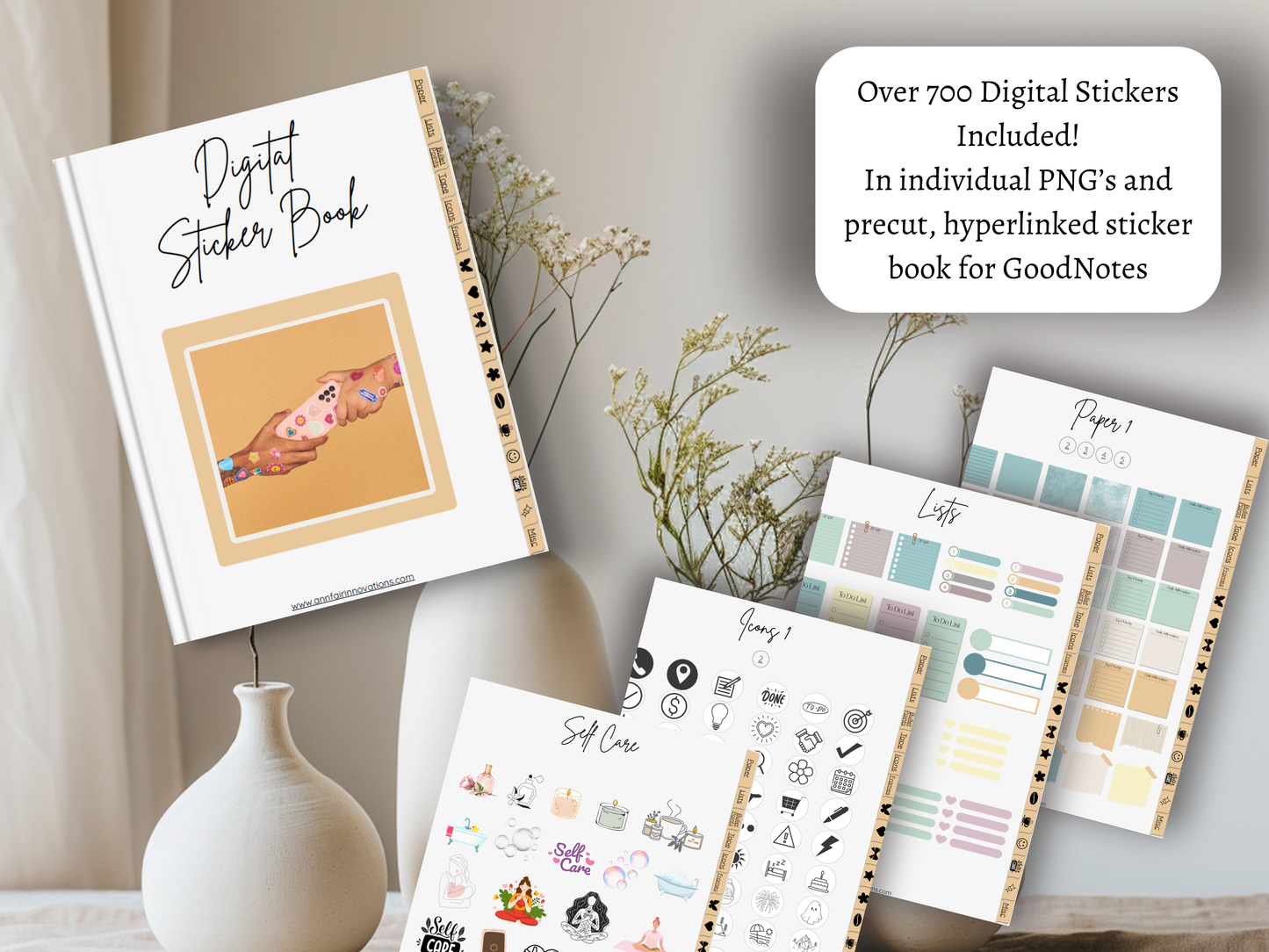 Daily Journal | Self-Reflection & Mindfulness | Digital Download | Moody Purple