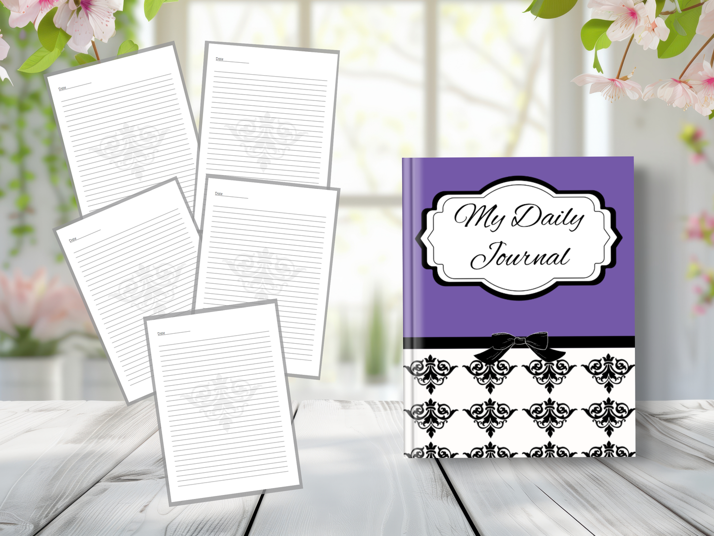 Daily Journal | Self-Reflection & Mindfulness | Digital Download | 6 Color Varieties