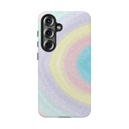 Pastel Rainbow Phone Case - Tough Cases, Decorative Cell Phone Cover
