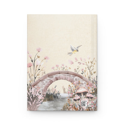 Boho Dreams Hardcover Journal, Nature Inspired Notebook, Artistic Diary, Eco-Friendly Journal