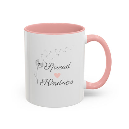 Inspirational Accent Coffee Mug - Spread Kindness