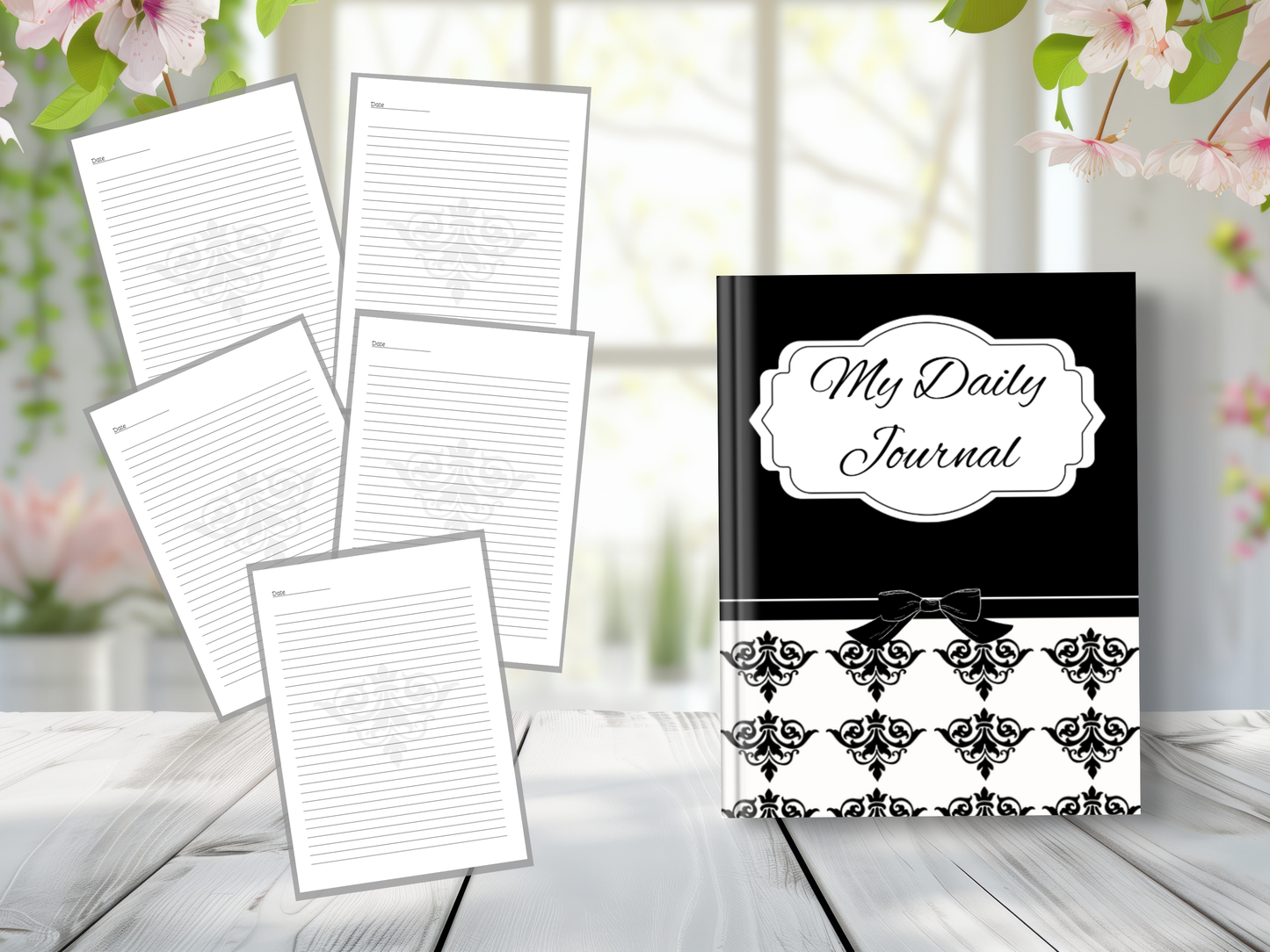 Daily Journal | Self-Reflection & Mindfulness | Digital Download | 6 Color Varieties