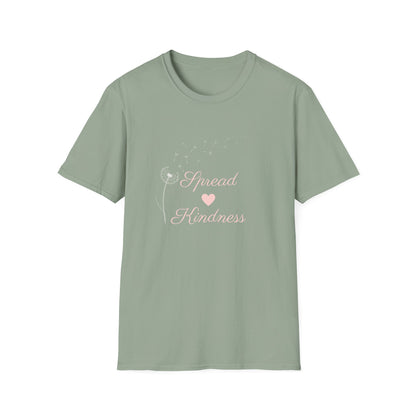 Spread Kindness Unisex Softstyle T-Shirt - Inspirational Gift for Any Occasion
