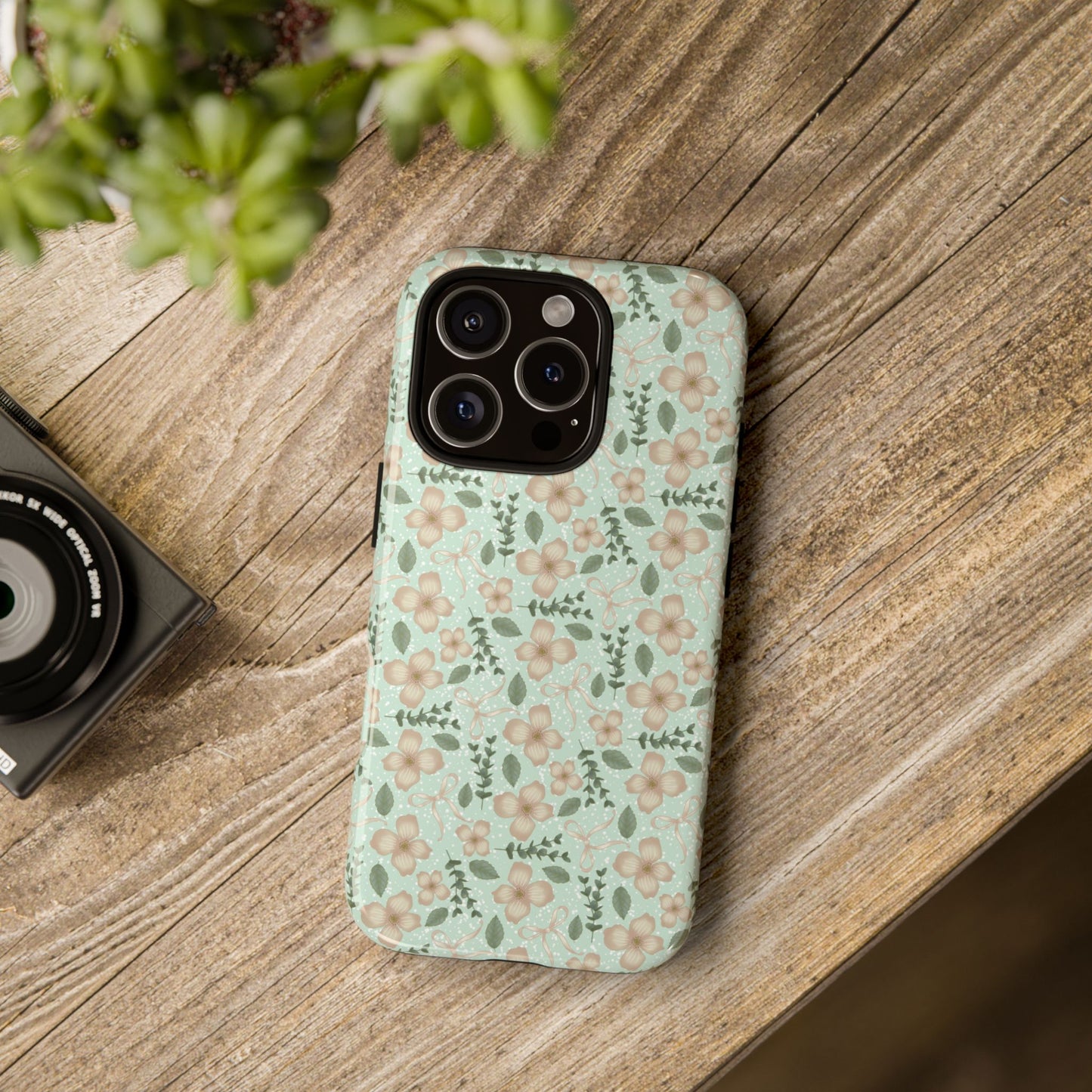 Petal Garden Floral Phone Case - Tough Cases, Decorative Cell Phone Cover
