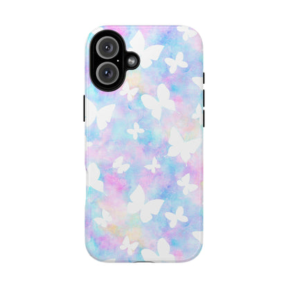 Pastel Butterflies Phone Case - Tough Cases, Decorative Cell Phone Cover