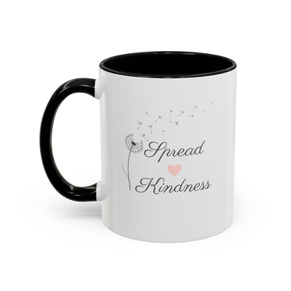 Inspirational Accent Coffee Mug - Spread Kindness