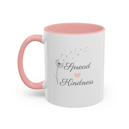 Inspirational Accent Coffee Mug - Spread Kindness
