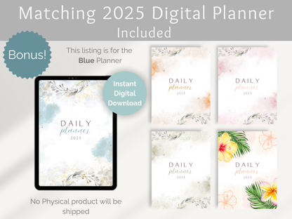 2026 Digital Planner | Hyperlinked | Bonus 2025 Planner and Digital Stickers