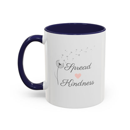 Inspirational Accent Coffee Mug - Spread Kindness