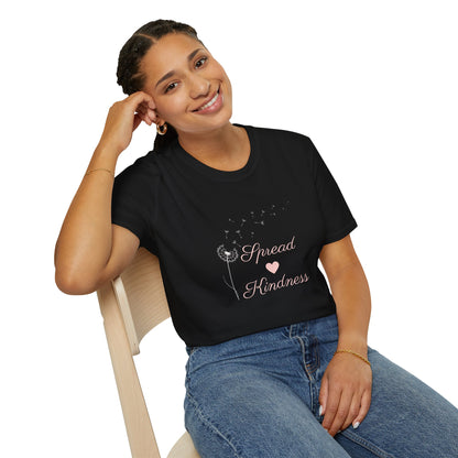 Spread Kindness Unisex Softstyle T-Shirt - Inspirational Gift for Any Occasion