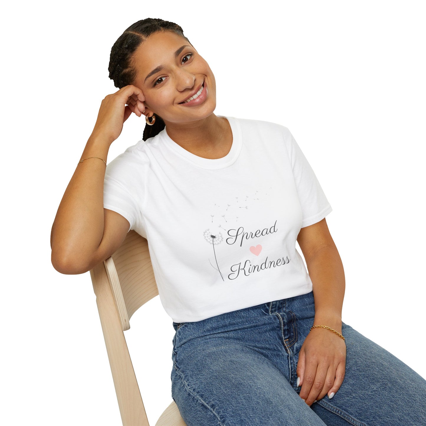 Spread Kindness Unisex Softstyle T-Shirt - Inspirational Gift for Any Occasion