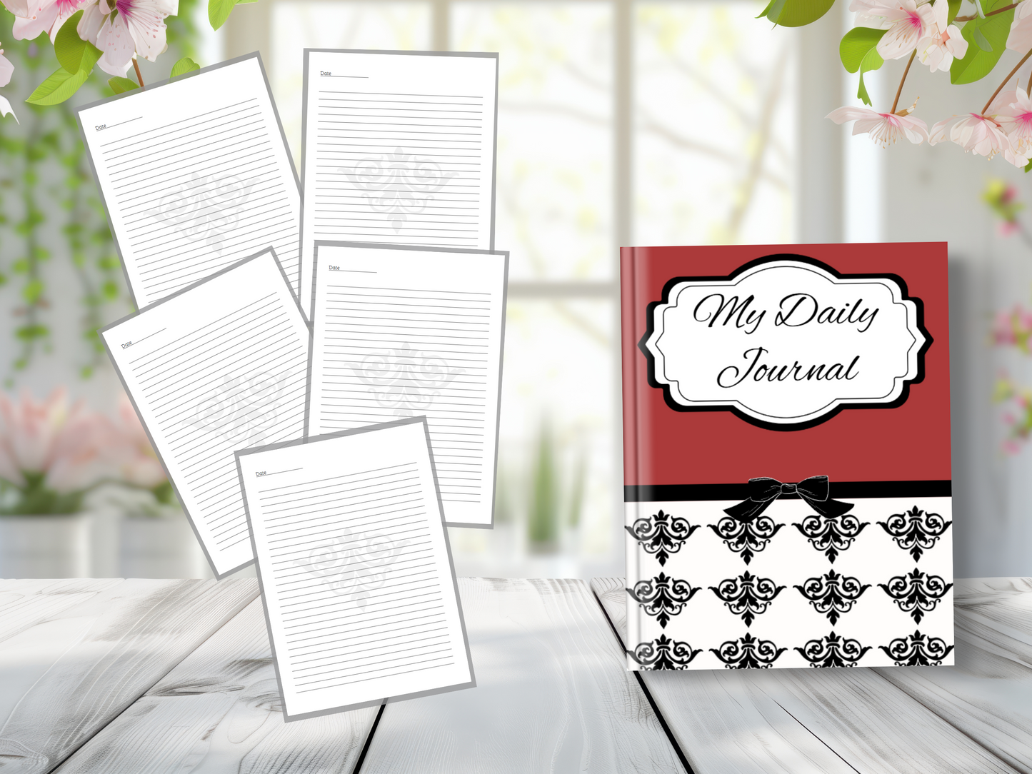 Daily Journal | Self-Reflection & Mindfulness | Digital Download | 6 Color Varieties