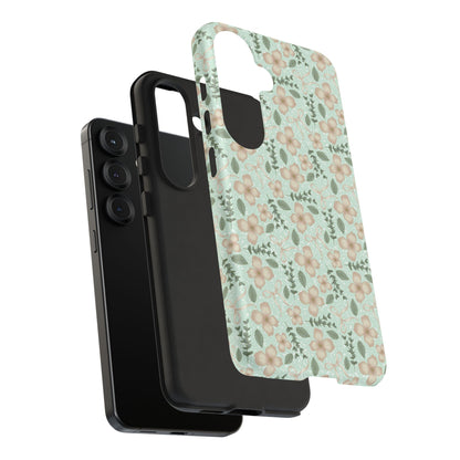 Petal Garden Floral Phone Case - Tough Cases, Decorative Cell Phone Cover